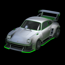 Rocket League Trading Prices Porsche 911 Turbo RLE Forest Green