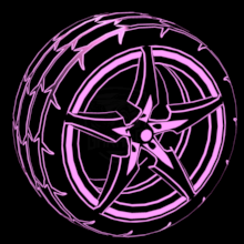 Rocket League Items A-Lister: Inverted Pink