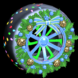 Rocket League Items Christmas Wreath Cobalt