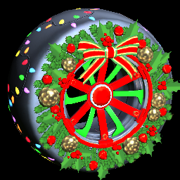 Rocket League Items Christmas Wreath Crimson