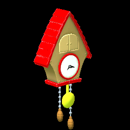Rocket League Items Cuckoo Clock Crimson