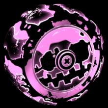 Rocket League Items Demonio: Inverted Pink
