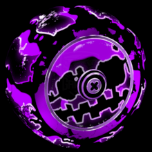 Rocket League Items Demonio: Inverted Purple