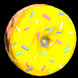 Rocket League Items Doughnut Saffron