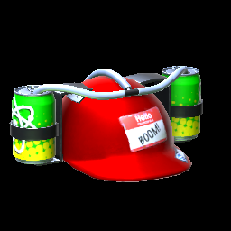 Rocket League Items Drink Helmet Crimson