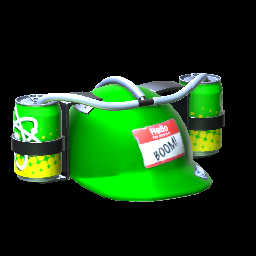 Rocket League Items Drink Helmet Forest Green