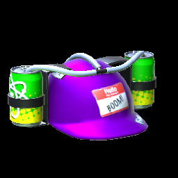 Rocket League Items Drink Helmet Purple