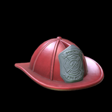 Rocket League Items Fire Helmet Default Color