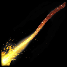 Rocket League Items Flame Chain Black