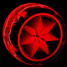 Rocket League Items Floret: Infinite Crimson