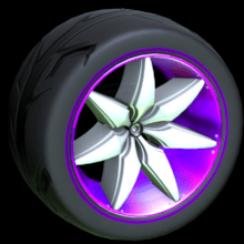 Rocket League Items Floret Purple
