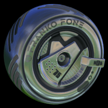 Rocket League Items Franko Fone: Inverted Black