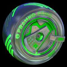 Rocket League Items Franko Fone: Inverted Forest Green