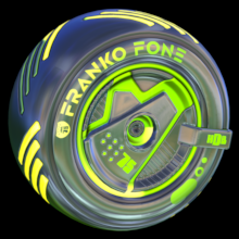Rocket League Items Franko Fone: Inverted Lime