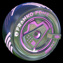 Rocket League Items Franko Fone: Inverted Pink