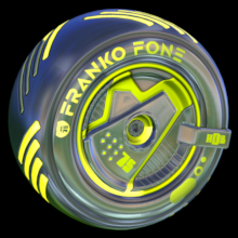 Rocket League Items Franko Fone: Inverted Saffron