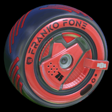 Rocket League Items Franko Fone Crimson