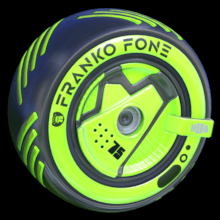 Rocket League Items Franko Fone Lime