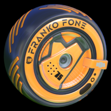Rocket League Items Franko Fone Orange