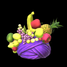 Rocket League Items Fruit Hat Default Color