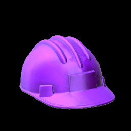 Rocket League Items Hard Hat Purple