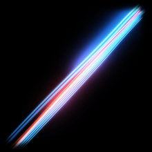 Rocket League Items Laser Wave III Default Color