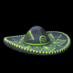 Rocket League Items Mariachi Hat Lime