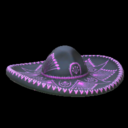 Rocket League Items Mariachi Hat Pink
