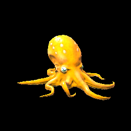 Rocket League Items Octopus Orange