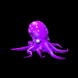 Rocket League Items Octopus Purple