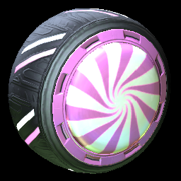Rocket League Items Peppermint Pink