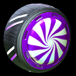 Rocket League Items Peppermint Purple