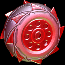 Rocket League Items Piercer: Crystalized Crimson