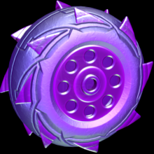 Rocket League Items Piercer: Crystalized Purple