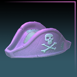 Rocket League Items Pirate's Hat Pink