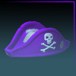 Rocket League Items Pirate's Hat Purple