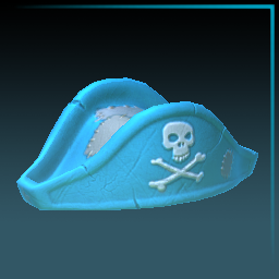 Rocket League Items Pirate's Hat Sky Blue