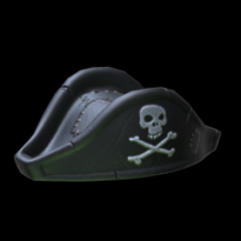 Rocket League Items Pirate's Hat Titanium White