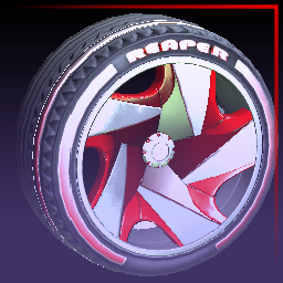 Rocket League Items Reaper(Wheels) Crimson