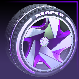 Rocket League Items Reaper(Wheels) Purple