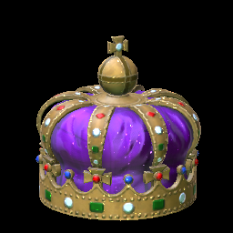 Rocket League Items Royal Crown Purple