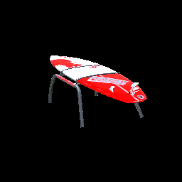 Rocket League Items Surfboard Crimson