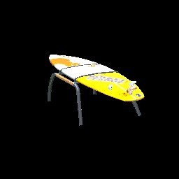 Rocket League Items Surfboard Orange