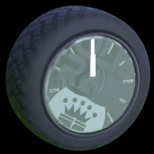 Rocket League Items Tic-King: Glitched Grey