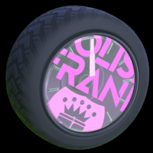 Rocket League Items Tic-King: Glitched Pink