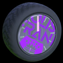 Rocket League Items Tic-King: Glitched Purple