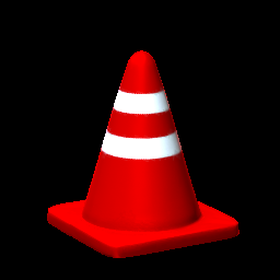 Rocket League Items Traffic Cone Crimson