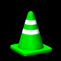 Rocket League Items Traffic Cone Forest Green
