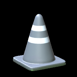 Rocket League Items Traffic Cone Grey