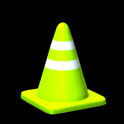 Rocket League Items Traffic Cone Lime
